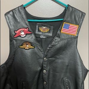 Harley-Davidson leather vest